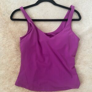 Lululemon align tank size 10 with pads
